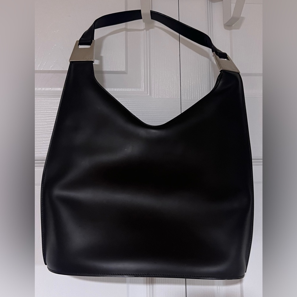 Gucci Brown Hobo Bag With Silver Toned Hardware - Picture 4 of 6